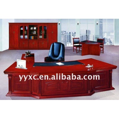 OFFICE WOODEN TABLES AND CABINETS